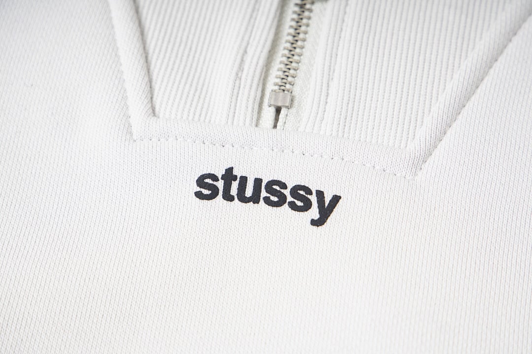 Stüssy Half-Zip Stand-Collar Sweatshirt - 13