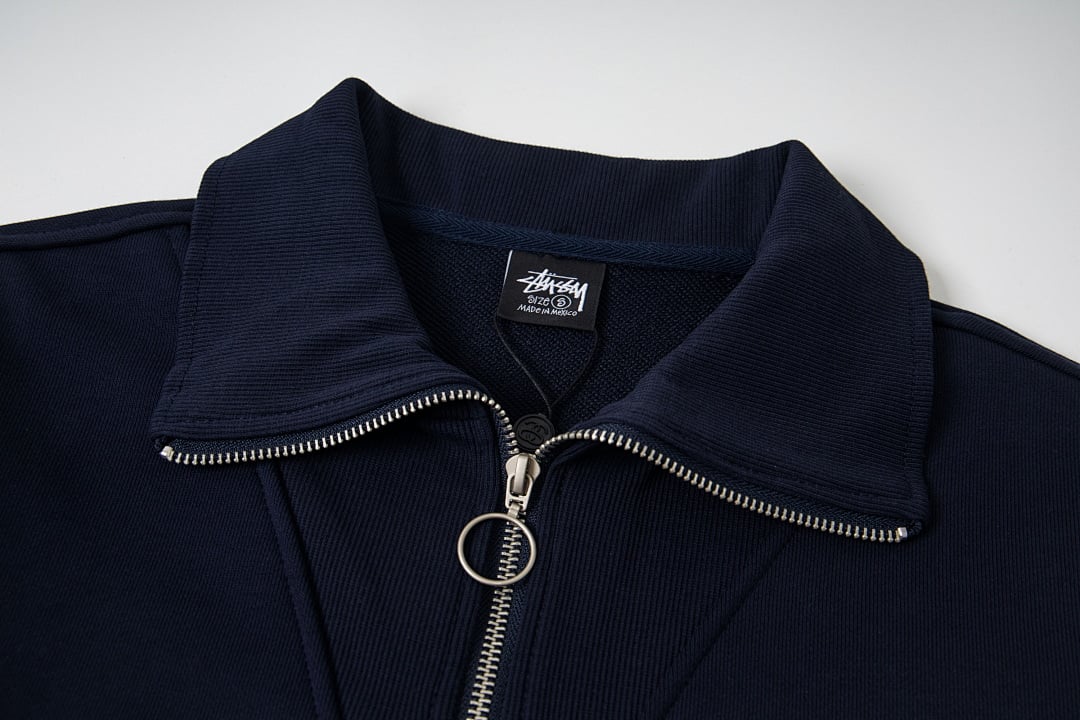 Stüssy Half-Zip Stand-Collar Sweatshirt - 16