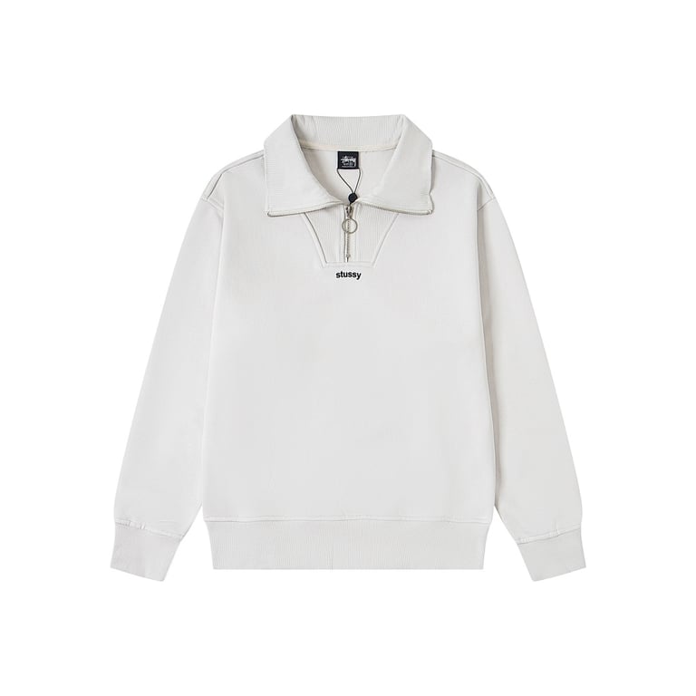 Stüssy Half-Zip Stand-Collar Sweatshirt - 3