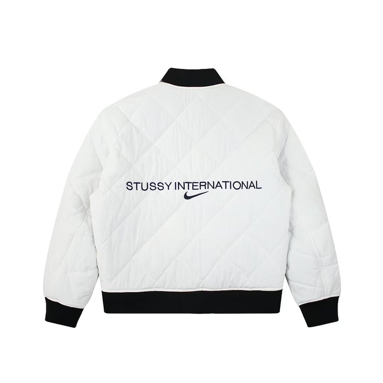 Stüssy x Nike Reversible Embroidered Bomber Jacket - 4