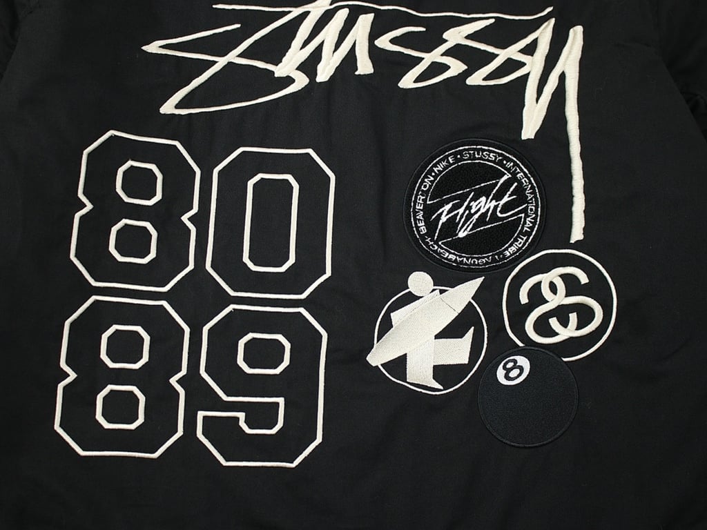 Stüssy x Nike Reversible Embroidered Bomber Jacket - 5