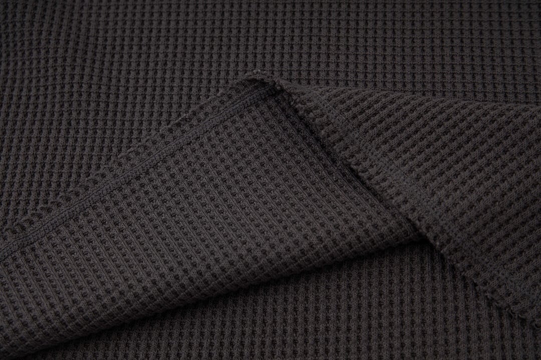 Stüssy 2025 Fall Washed Waffle-Knit Long-Sleeve - 17