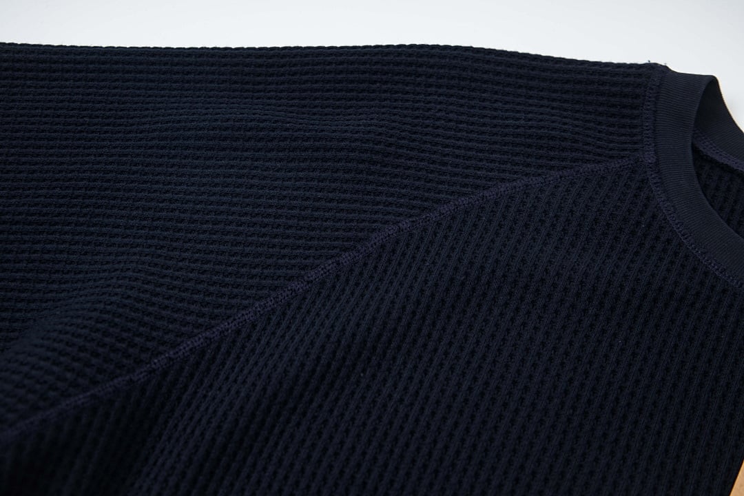 Stüssy 2025 Fall Washed Waffle-Knit Long-Sleeve - 26