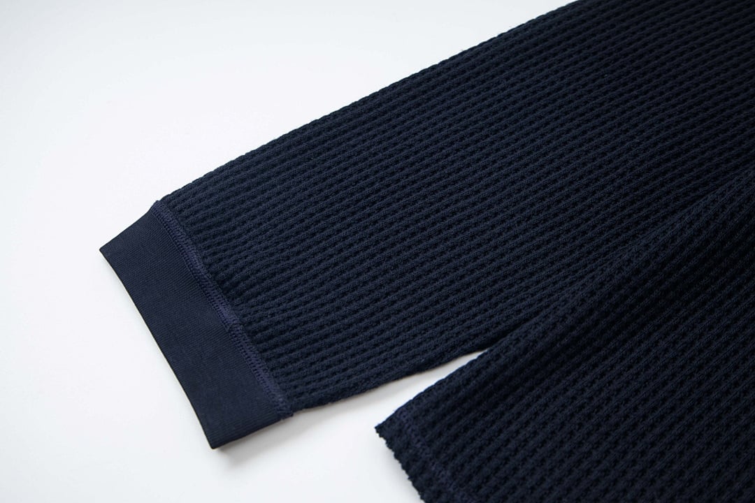Stüssy 2025 Fall Washed Waffle-Knit Long-Sleeve - 27