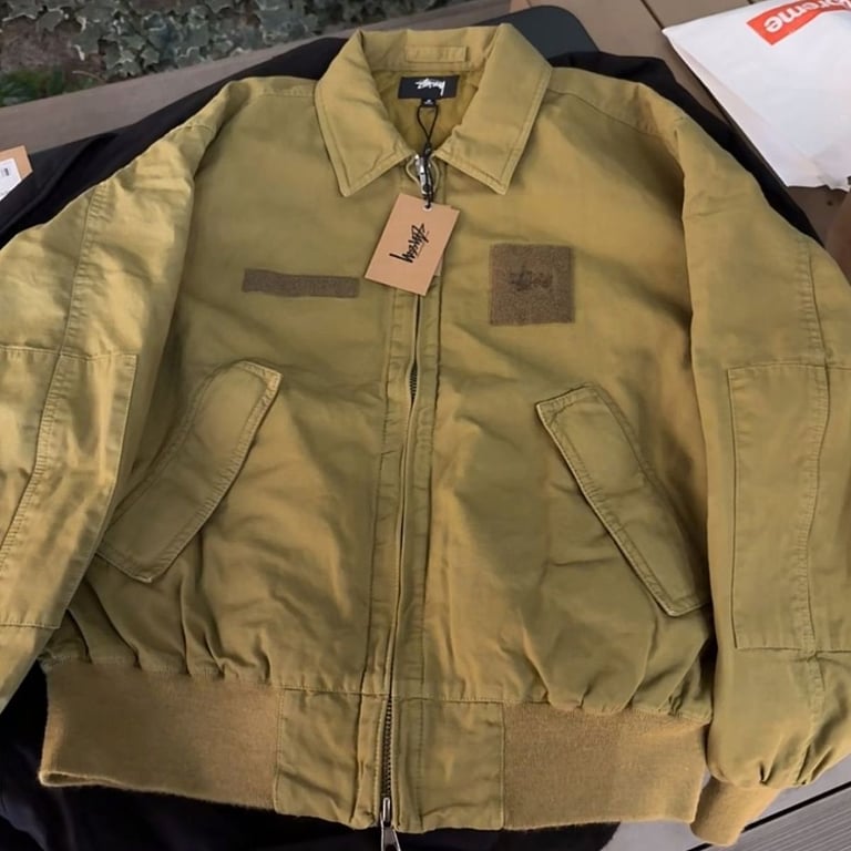 Stüssy Canvas Zip Jacket - 5