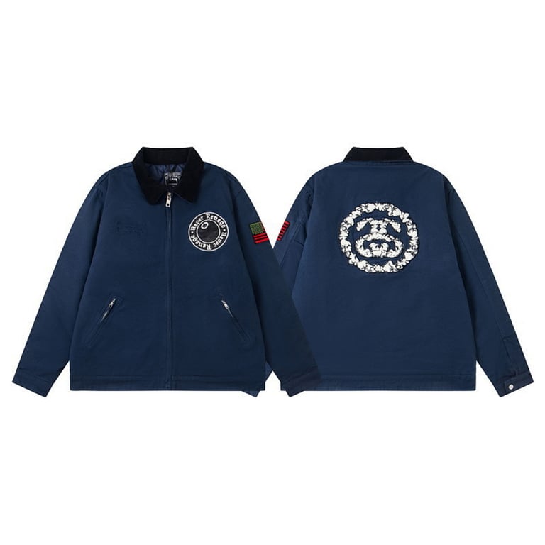 Stüssy x Denim Tears Collaborative Denim Jacket Navy - 3
