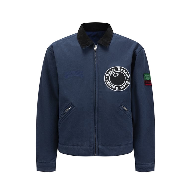 Stüssy x Denim Tears Collaborative Denim Jacket Navy - 4