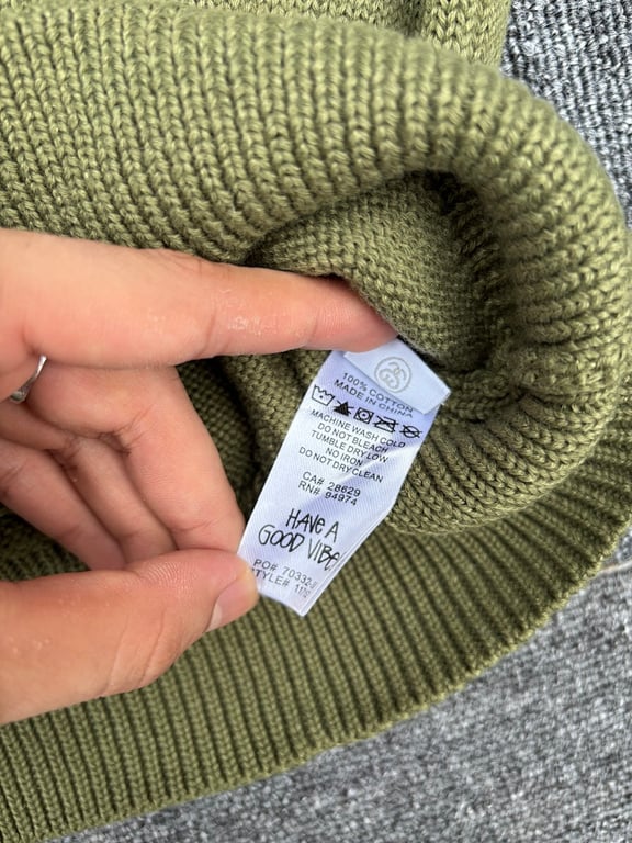 Stüssy Curly S Knit Sweater - 13