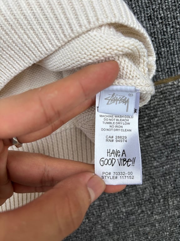 Stüssy Curly S Knit Sweater - 18