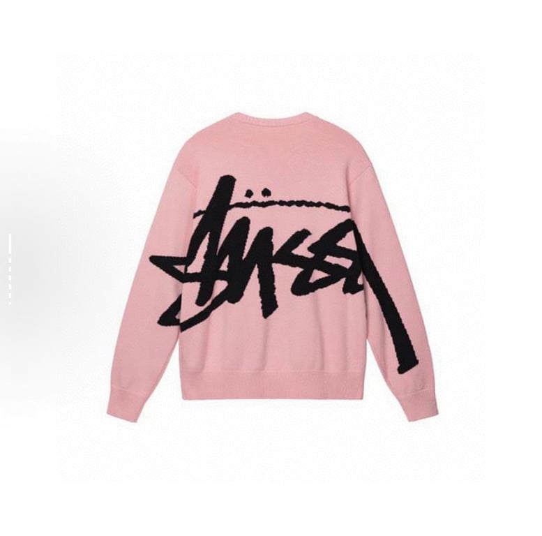 Stüssy Classic Reversible Large-Logo Knit Sweater - 18