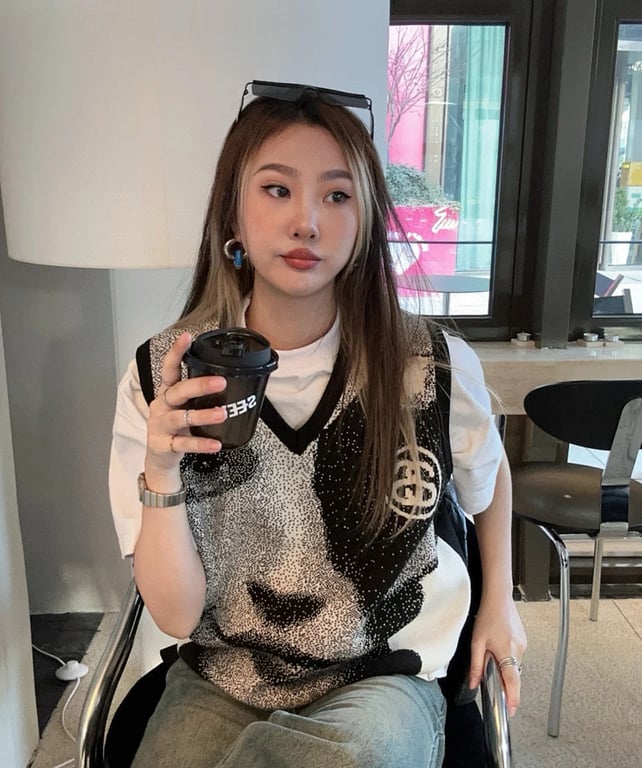 Stüssy Artist Seasonal Facial Knit Vest - 16