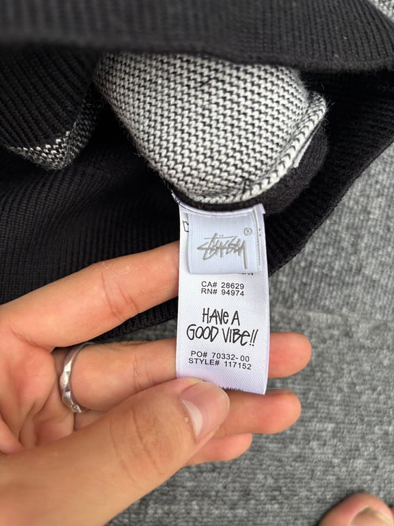 Stüssy Artist Seasonal Facial Knit Vest - 5