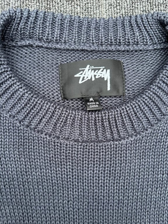 Stüssy Classic Surfing Little Man Crewneck Sweater - 11