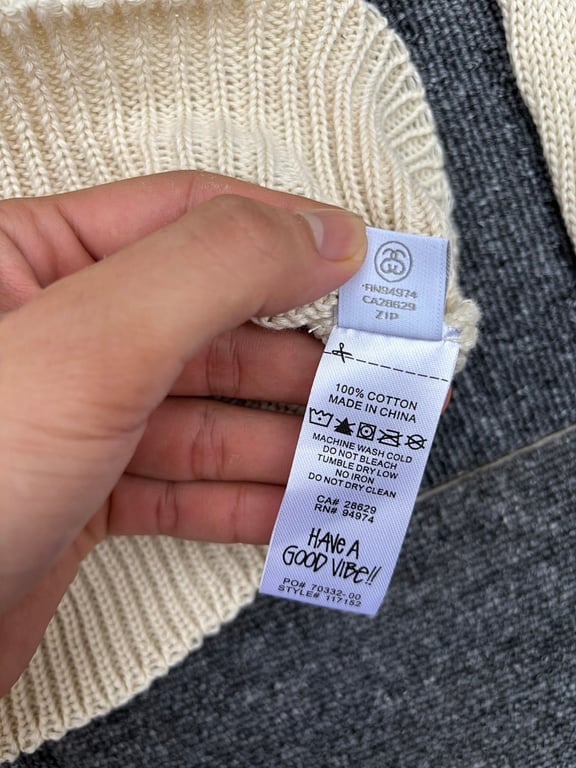 Stüssy Classic Surfing Little Man Crewneck Sweater - 7