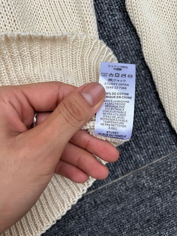 Stüssy Classic Surfing Little Man Crewneck Sweater - 8