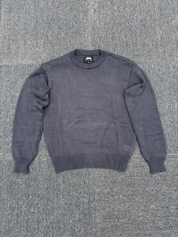 Stüssy Classic Surfing Little Man Crewneck Sweater - 9