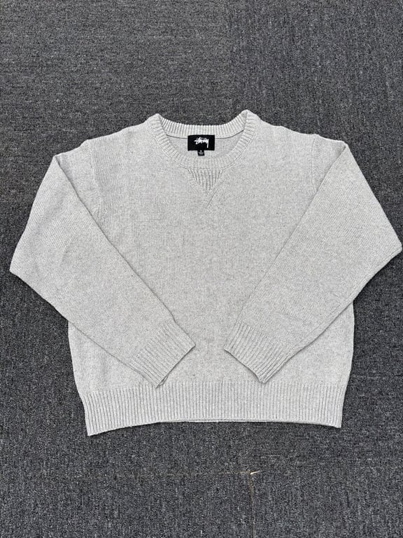Stüssy FF25 80 Letter Knit Crewneck Sweater - 9
