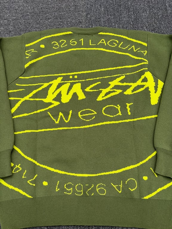 Stüssy FF25 Wear Letter Knit Sweater - 5