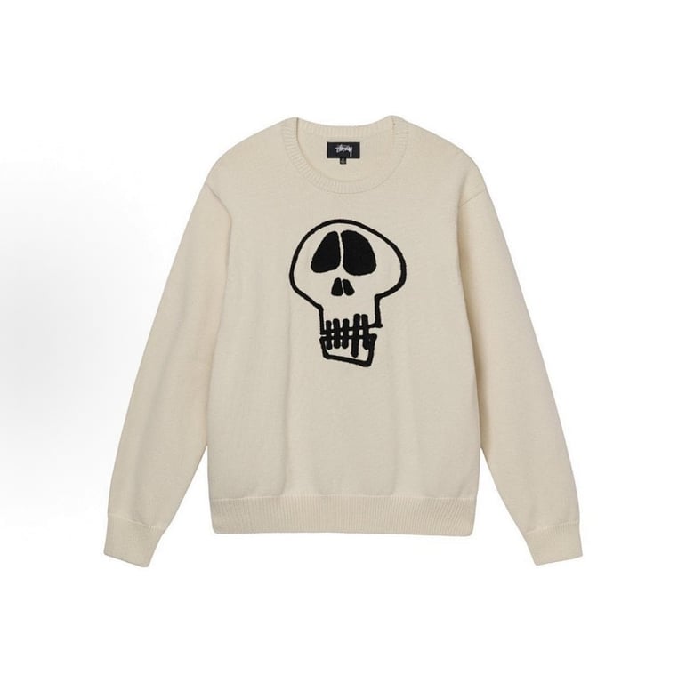 Stüssy Skull Knit Sweater - 4