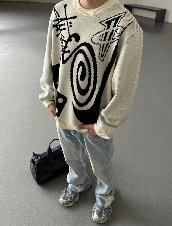 Stüssy x Nike FW23 Mosquito Coil Dice Sweater - 14