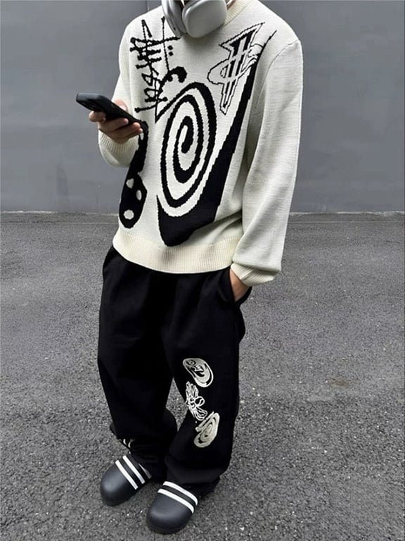 Stüssy x Nike FW23 Mosquito Coil Dice Sweater - 15