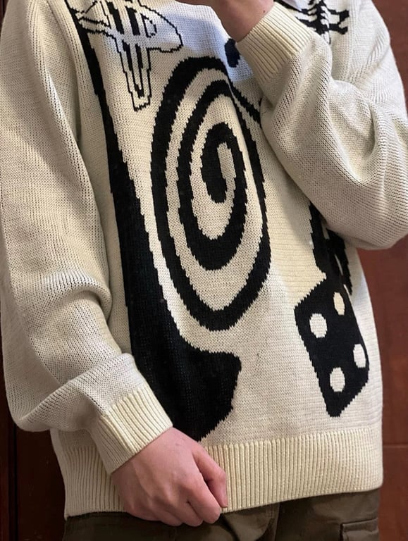 Stüssy x Nike FW23 Mosquito Coil Dice Sweater - 16