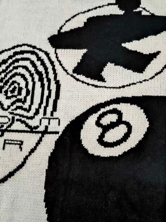 Stüssy x Nike FW23 Mosquito Coil Dice Sweater - 8