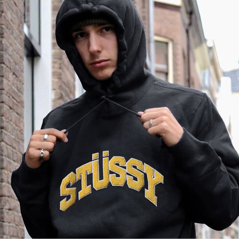 Stüssy Towel Embroidery Hoodie - 11