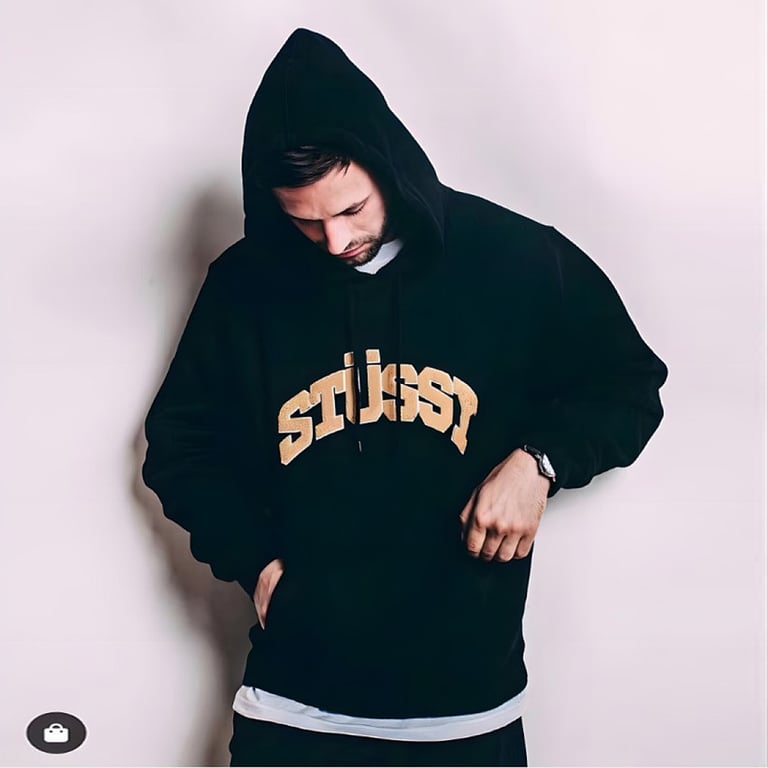 Stüssy Towel Embroidery Hoodie - 12