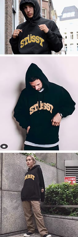 Stüssy Towel Embroidery Hoodie - 18
