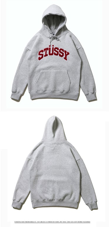 Stüssy Towel Embroidery Hoodie - 5