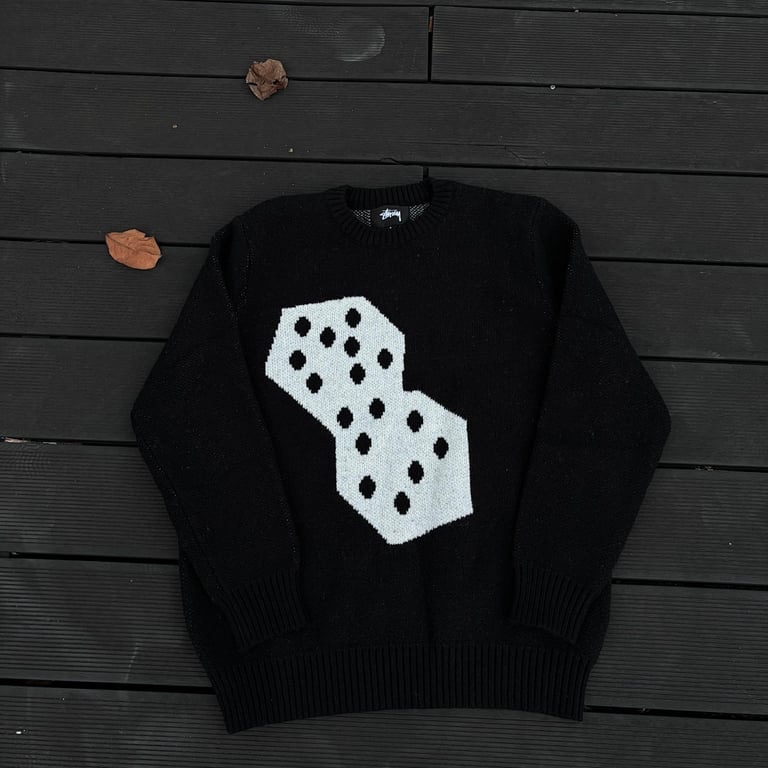 Stüssy Mohair Dice Sweater - 3