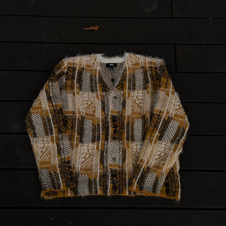 Stüssy Fringed Cardigan - 5