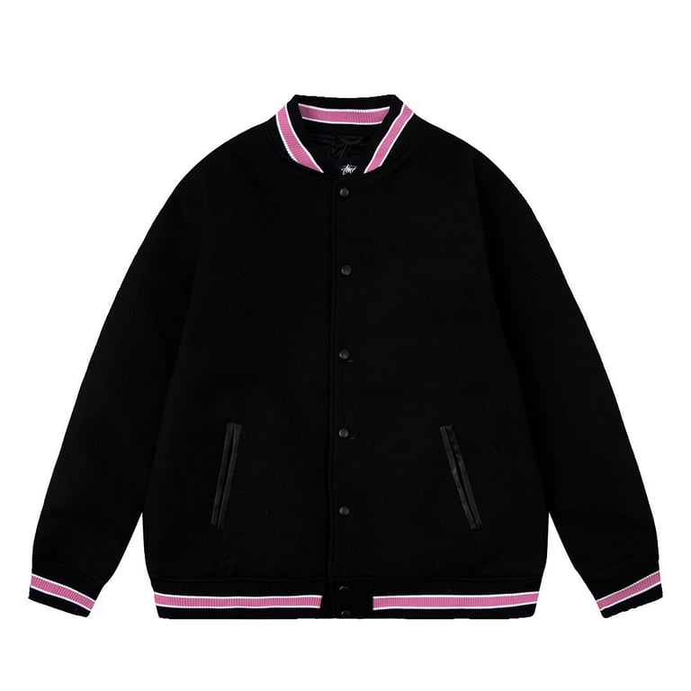 Stüssy SS-Link Varsity Jacket Black - 3