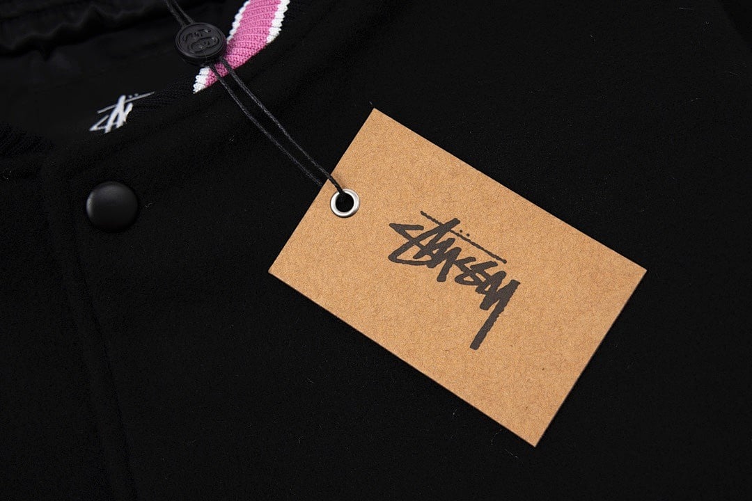 Stüssy SS-Link Varsity Jacket Black - 5