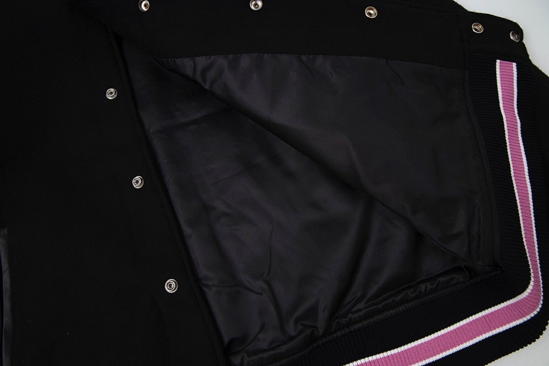Stüssy SS-Link Varsity Jacket Black - 7