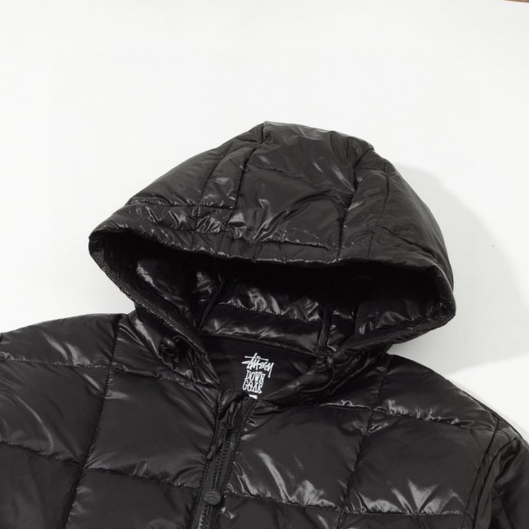 Stüssy x Mountain Hardwear Hooded Down Jacket Black - 11