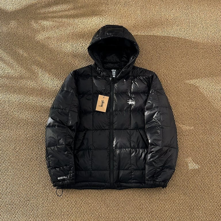 Stüssy x Mountain Hardwear Hooded Down Jacket Black - 12
