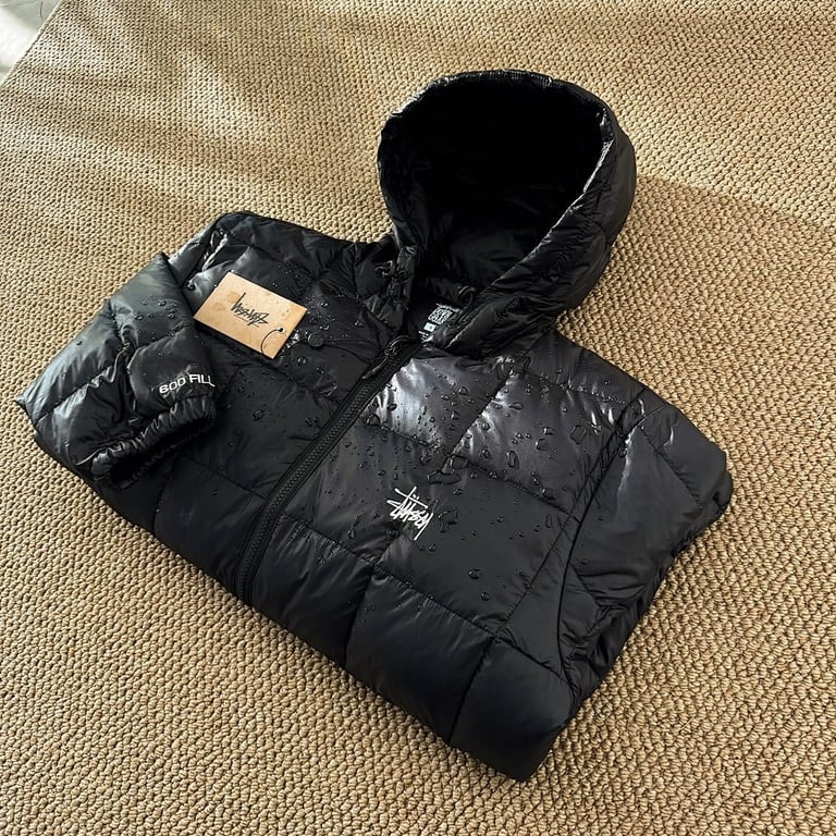 Stüssy x Mountain Hardwear Hooded Down Jacket Black - 15