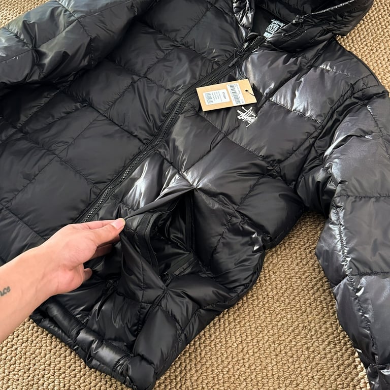 Stüssy x Mountain Hardwear Hooded Down Jacket Black - 19