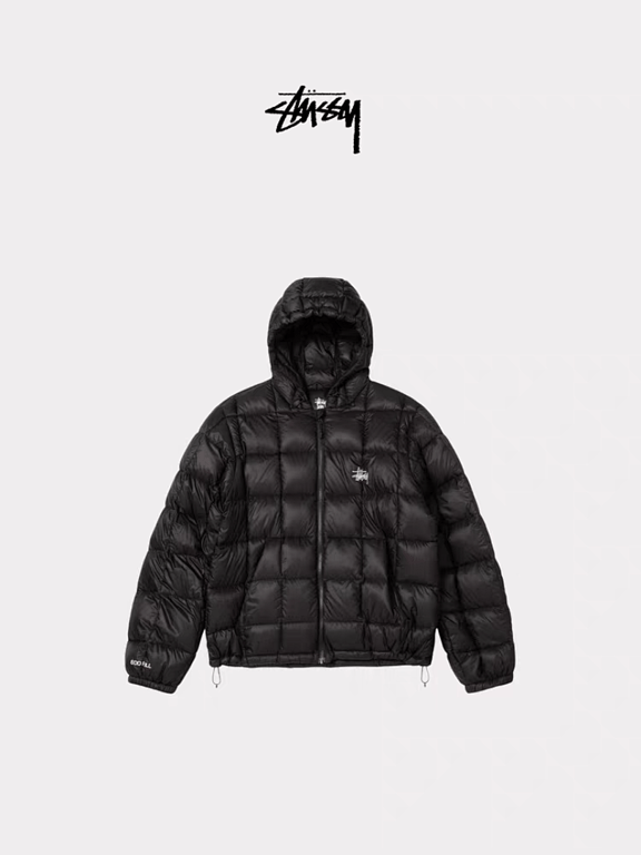 Stüssy x Mountain Hardwear Hooded Down Jacket Black - 3
