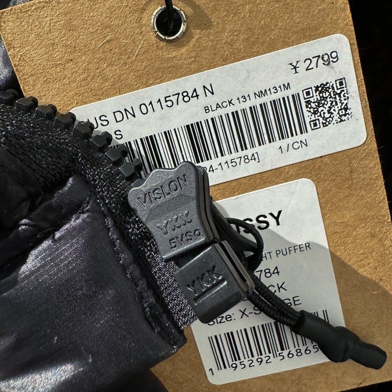 Stüssy x Mountain Hardwear Hooded Down Jacket Black - 30