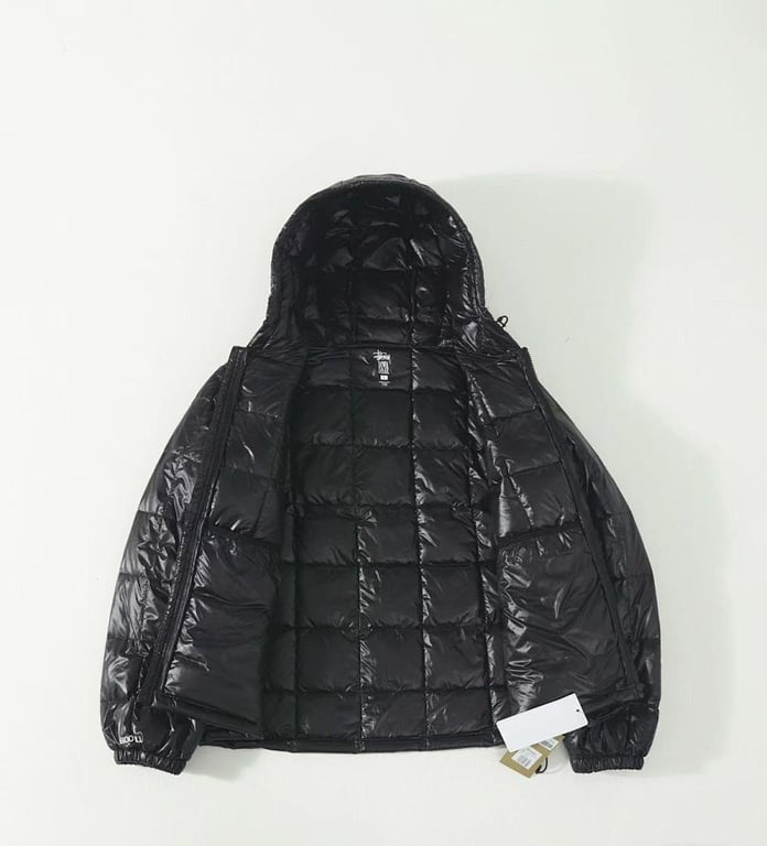 Stüssy x Mountain Hardwear Hooded Down Jacket Black - 9