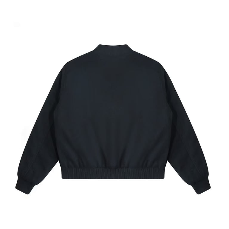 Stüssy SS Link Varsity Jacket Black - 3