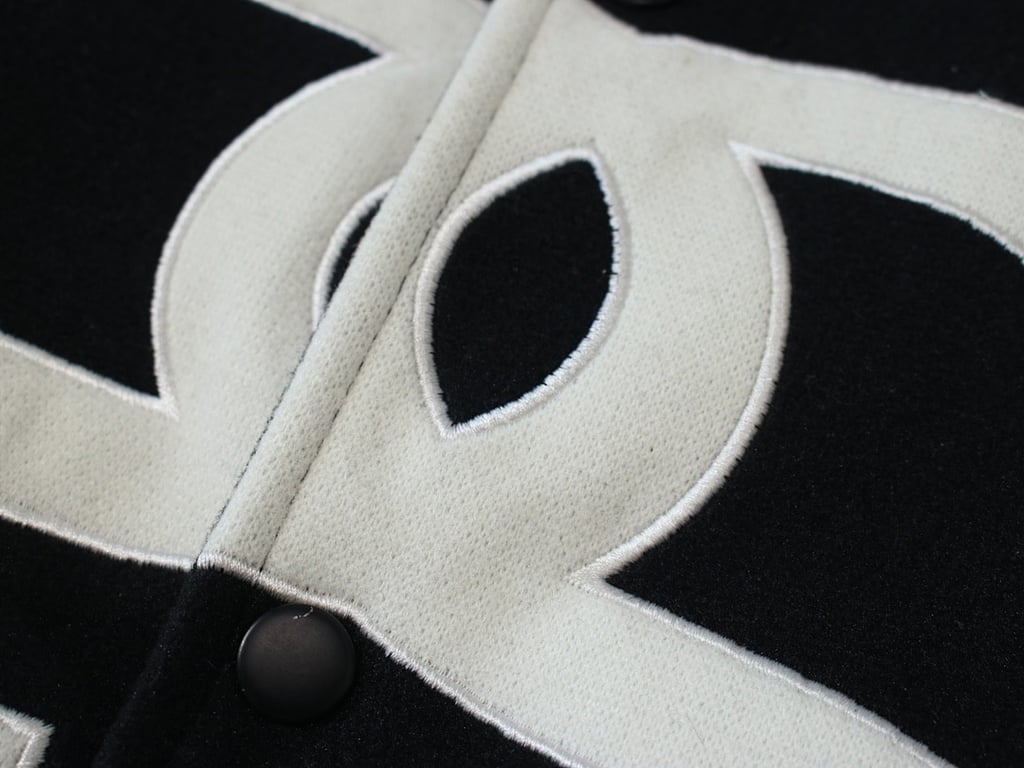 Stüssy SS Link Varsity Jacket Black - 7