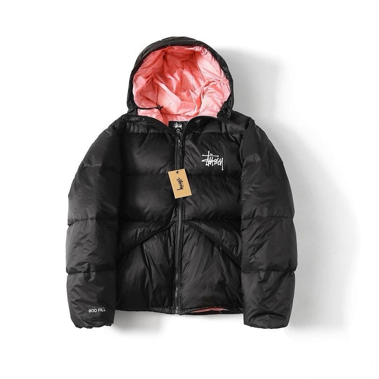 Stüssy 800 Fill Puffer Jacket Black - 11