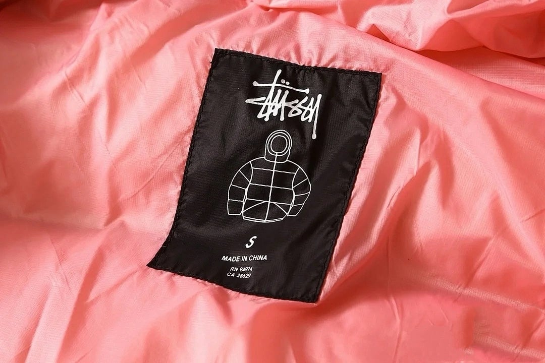 Stüssy 800 Fill Puffer Jacket Black - 14