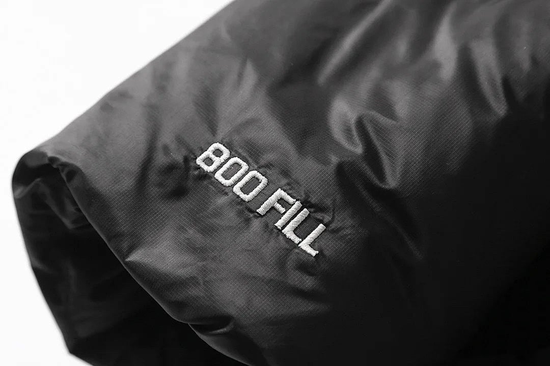 Stüssy 800 Fill Puffer Jacket Black - 18