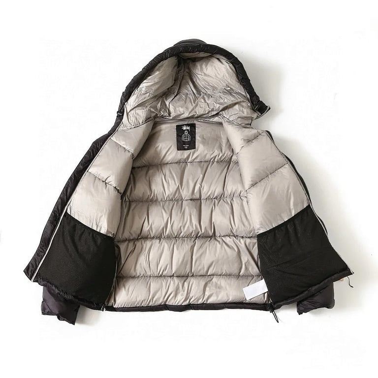 Stüssy 800 Fill Puffer Jacket Black - 5