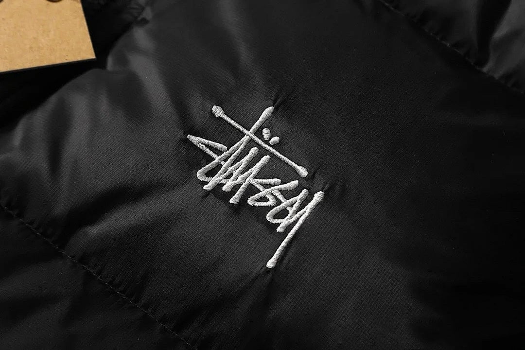 Stüssy 800 Fill Puffer Jacket Black - 9